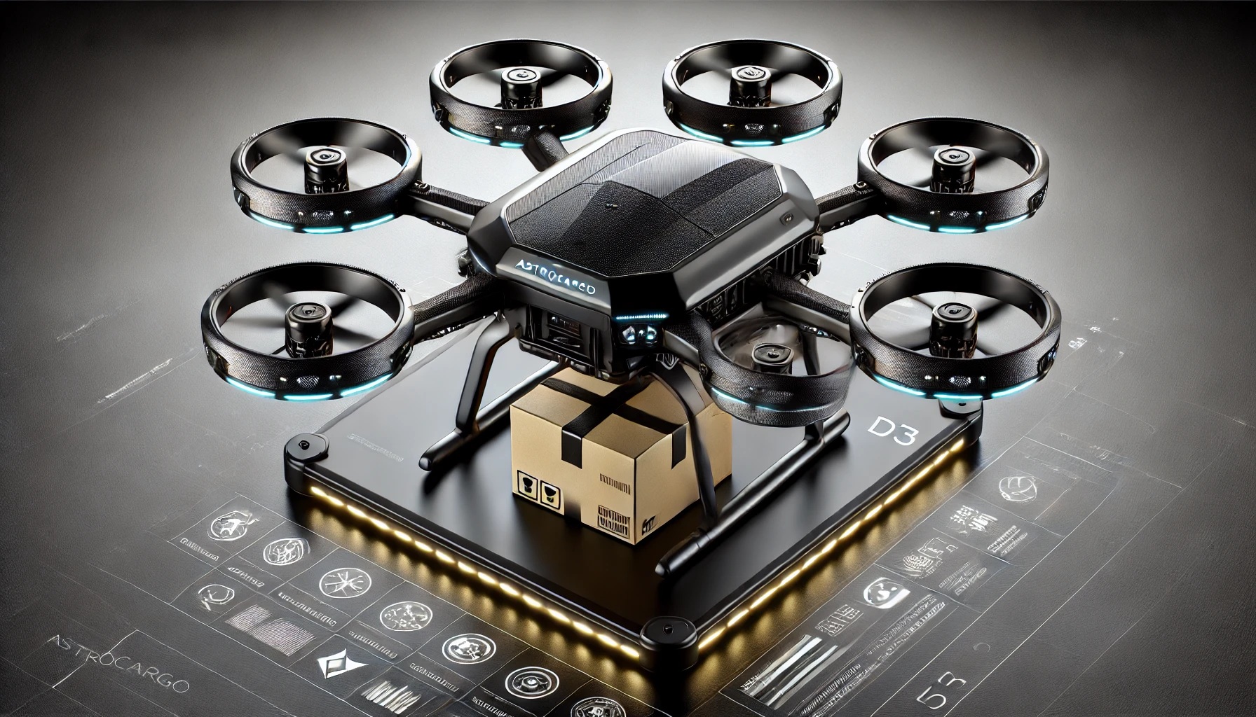 AstroCargo D3 Delivery Drone